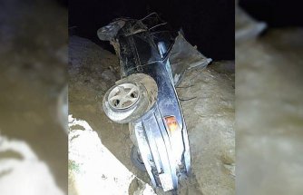 Sinop'ta dereye devrilen otomobildeki 1 kişi öldü, 2 kişi yaralandı