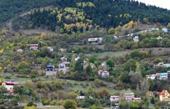 Zigana Dağı sonbahar renklerine büründü