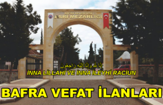 Bafra vefat ilanları