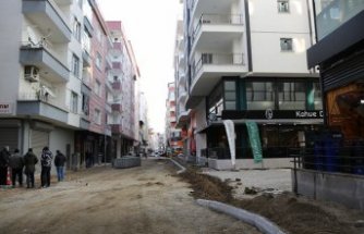 Espiye'de üstyapı çalışmaları devam ediyor