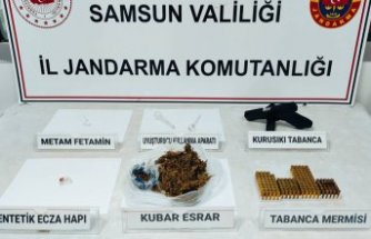 Samsun'da uyuşturucu operasyonunda 1 zanlı yakalandı