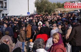 Kartalkaya'daki yangında hayatını kaybeden anne ve kızı son yolculuğuna uğurlandı