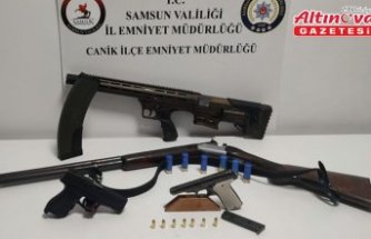 Samsun'da düğünde havaya ateş açan 3 zanlı yakalandı