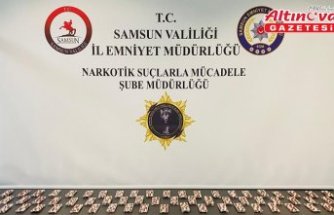 Samsun'da düzenlenen uyuşturucu operasyonunda 2 kişi gözaltına alındı