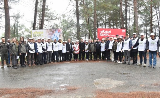 Yakakent'te “Orman Benim“ kampanyası etkinliği düzenlendi