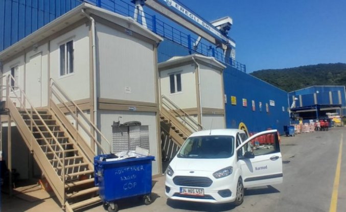Karmod, Ereğli Tersanesi konteyner ofis binaları projesini tamamladı