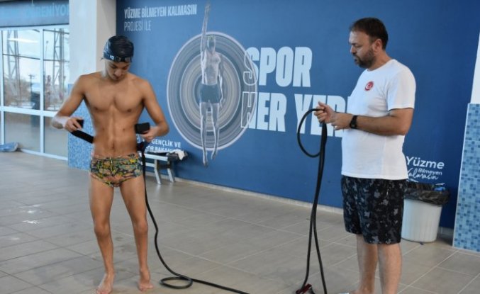Milli para yüzücüler, Paris 2024 hazırlıklarını Trabzon'da sürdürüyor