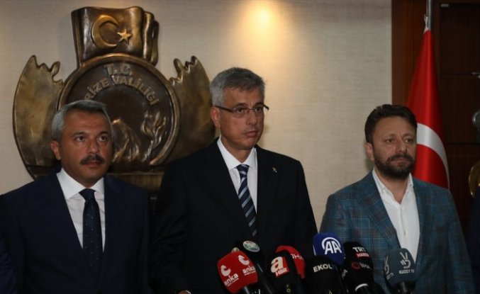 Sağlık Bakanı Kemal Memişoğlu, Rize'de konuştu:
