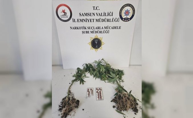 Samsun'da uyuşturucu operasyonunda 14 zanlı yakalandı