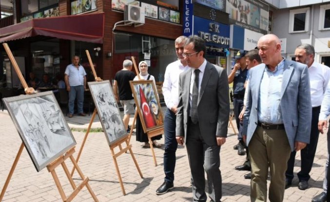 Terme'de 15 Temmuz Demokrasi ve Milli Birlik Günü etkinlikleri yapıldı
