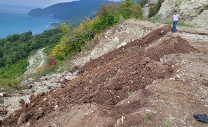 Kastamonu'da seyir alanına kaçak dökülen çöp ve molozlar temizlendi