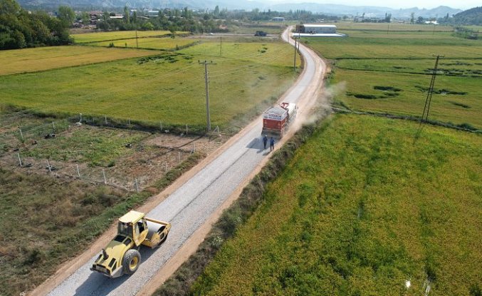 Osmancık'taki eski Çorum yolu tekrar trafiğe açıldı