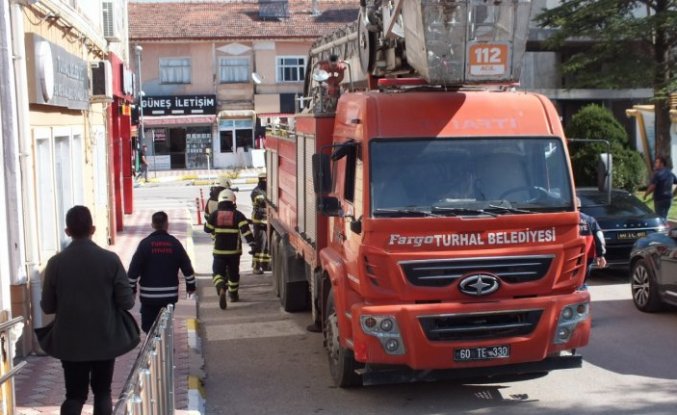 Turhal'da yangın tatbikatı gerçekleştirildi