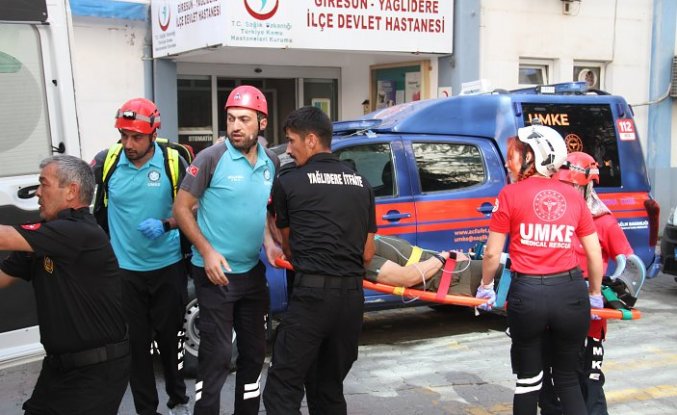 Yağlıdere'de hastanede yangın ve acil durum tatbikatı yapıldı