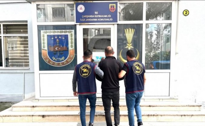 Samsun'da hakkında 14 yıl kesinleşmiş hapis cezası bulunan firari hükümlü yakalandı