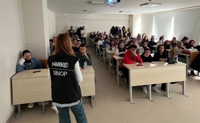 Türkeli’de öğrencilere “Narko Gençlik” projesi tanıtıldı