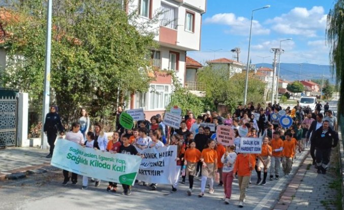 Yeniçağa'da “sağlıklı yaşam yürüyüşü“ yapıldı