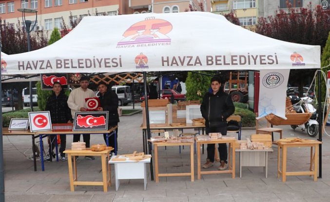 Havza MTAL'den tanıtım standı