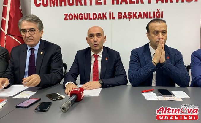 CHP'li Demir ve Karatepe, Zonguldak'ta basın mensuplarıyla bir araya geldi