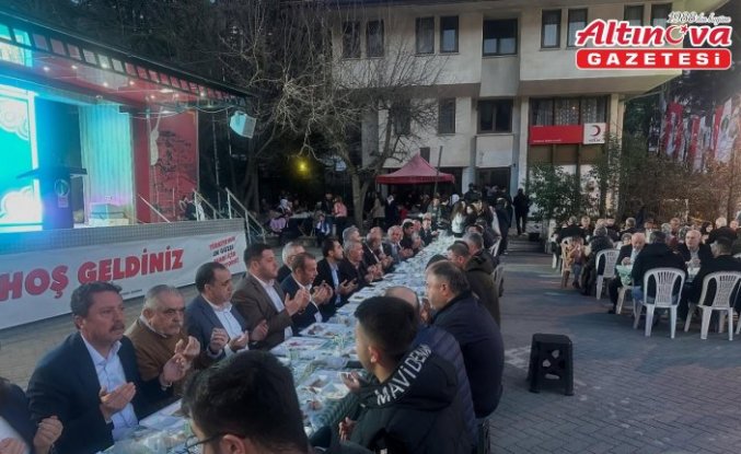Göynük Belediyesi iftar programı düzenledi