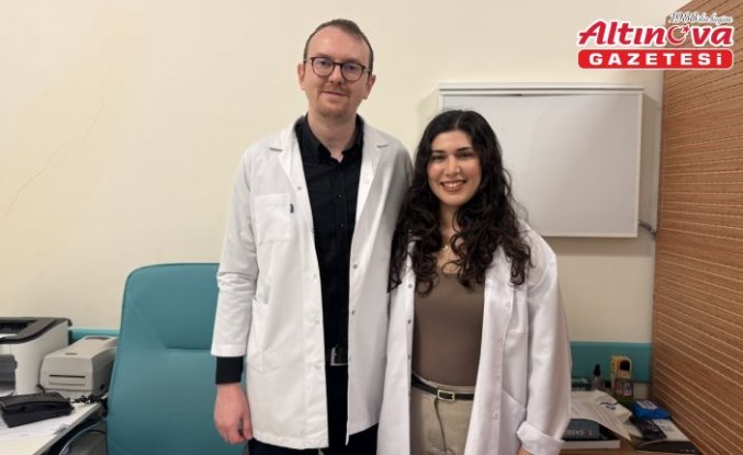 Yolları İstanbul'da kesişen doktor çift, 25 bin nüfuslu ilçede aynı hastanede hizmet veriyor