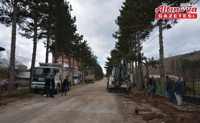 Başçiftlik’te İhsan Şen Bulvarı yenileniyor