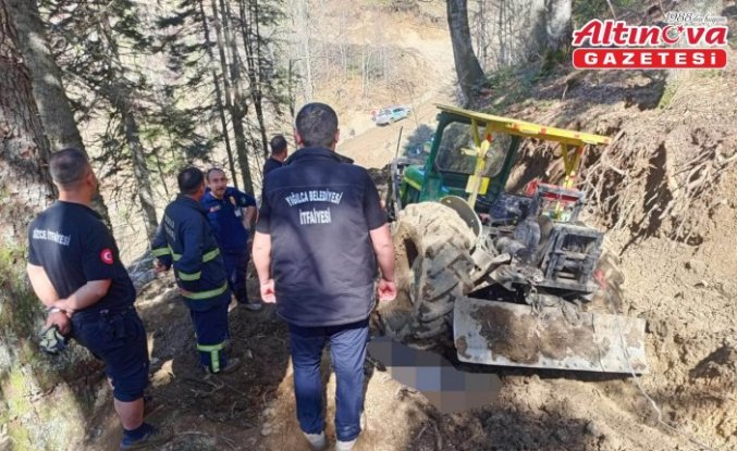 Düzce'de kullandığı traktörün altında kalan kişi öldü