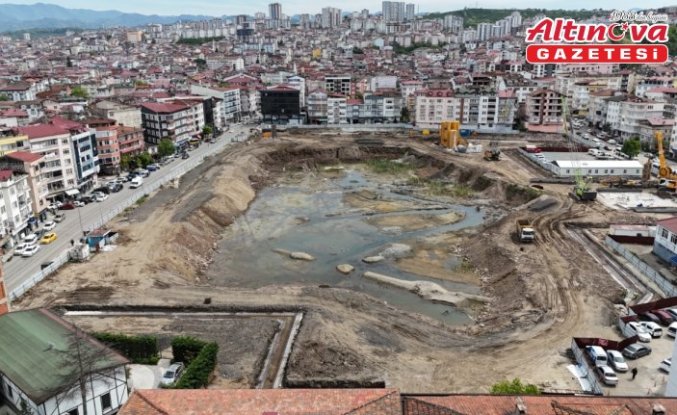 Ordu'da 2 bin araçlık otoparkın inşaatına başlandı