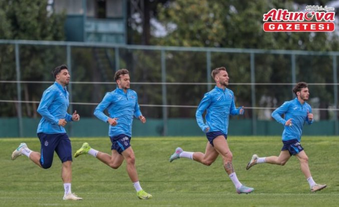 Trabzonspor, Galatasaray maçı hazırlıklarına başladı
