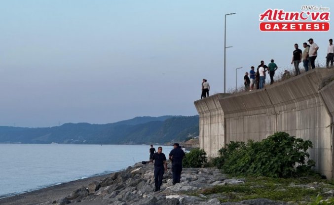 Düzce'de denize giren kişi boğuldu
