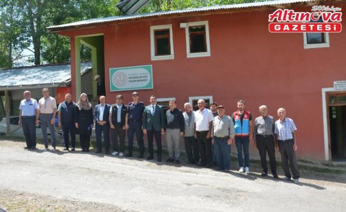 İhsangazi Kaymakamı Şahin, köyleri ziyaret etti