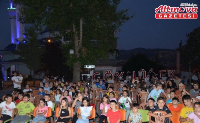 Göynücek'te “Gezen Sinema Günleri“ etkinliği düzenlendi