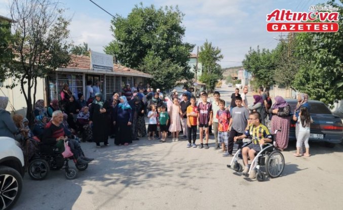 Suluova'da mahalleliden “kömür tozu“ tepkisi