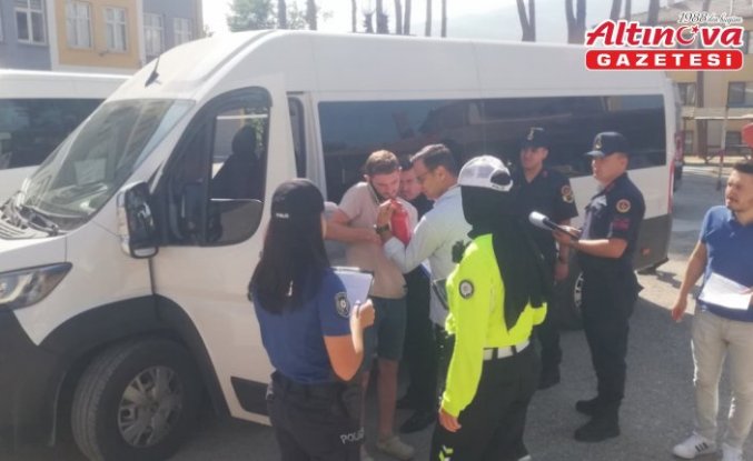 Hanönü'de öğrenci servisleri denetlendi