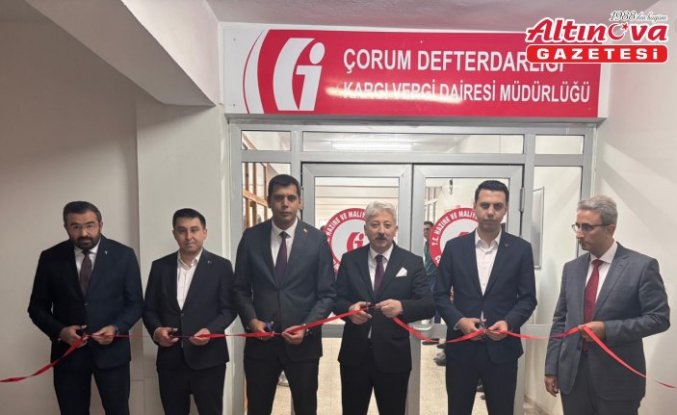 Kargı Vergi Dairesi Müdürlüğü hizmete açıldı