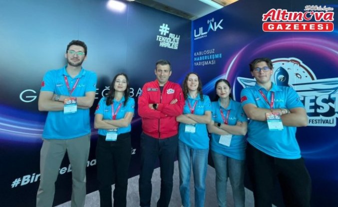 KBÜ Partech Takımı TEKNOFEST'te “En İyi Takım Ruhu“ ödülünü kazandı