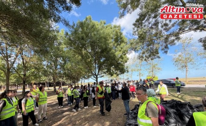 Samsun'da Dünya Temizlik Günü kapsamında çevre temizliği yapıldı