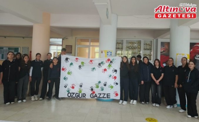 Espiye'de Gazze için kermes düzenlendi