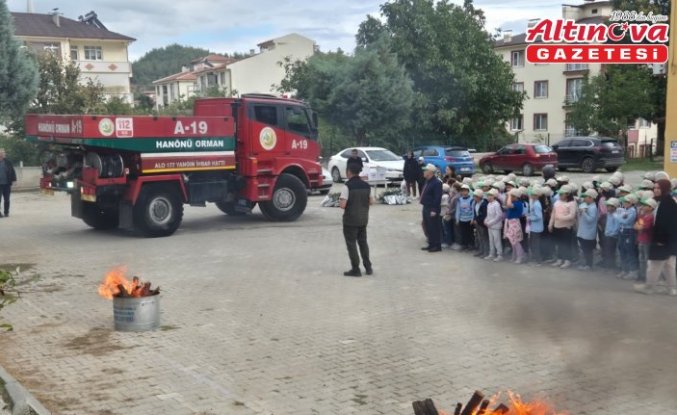 Hanönü'de “Yeşil Vatan Benim Okulum Geleceğe Çare“ etkinliği düzenlendi