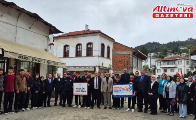 Küre'de sağlıklı yaşam yürüyüşü düzenlendi