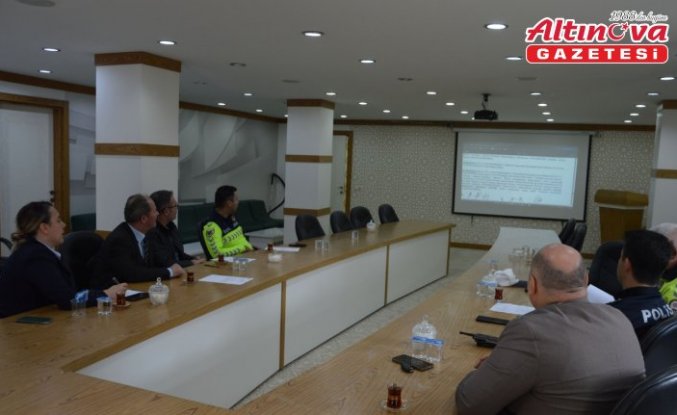 Havza'da UKOME alt komisyonu toplandı