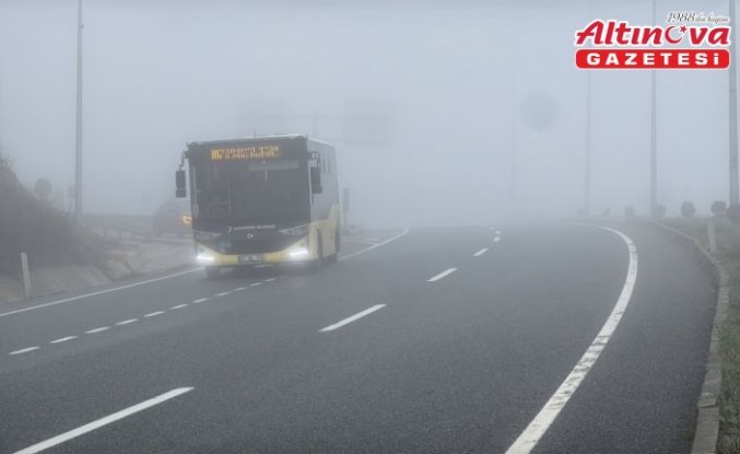 Kastamonu'da sis etkili oluyor