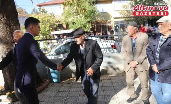 Taşova Kaymakamı Kartal köy ziyaretlerine devam ediyor
