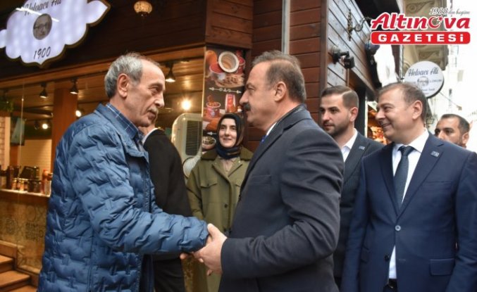 Anahtar Parti Genel Başkanı Ağıralioğlu Trabzon'da esnafı ziyaret etti