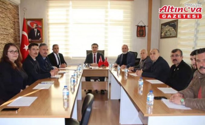 Küre'de Sosyal Yardımlaşma ve Dayanışma Vakfı Mütevelli Heyeti Toplantısı yapıldı