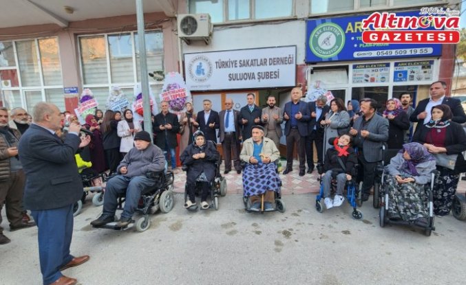 Suluova’da Türkiye Sakatlar Derneği’nin yeni ofisi hizmete açıldı