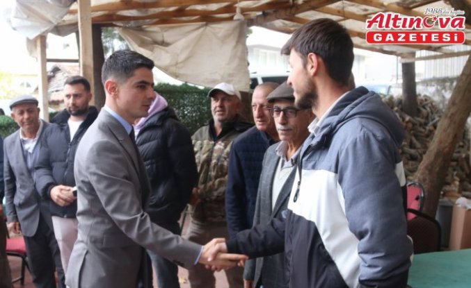 Taşova Kaymakamı Kartal köy ziyaretlerine devam ediyor