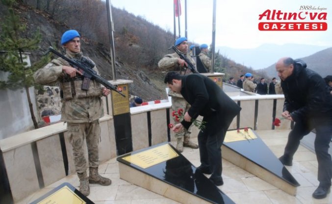 Tokat'ta 16 yıl önceki terör saldırısında şehit olan 7 asker anıldı