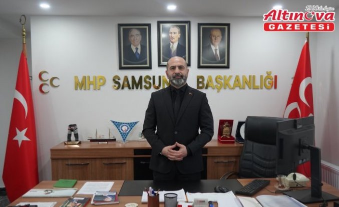 MHP Kavak İlçe Başkanlığında görev değişimi