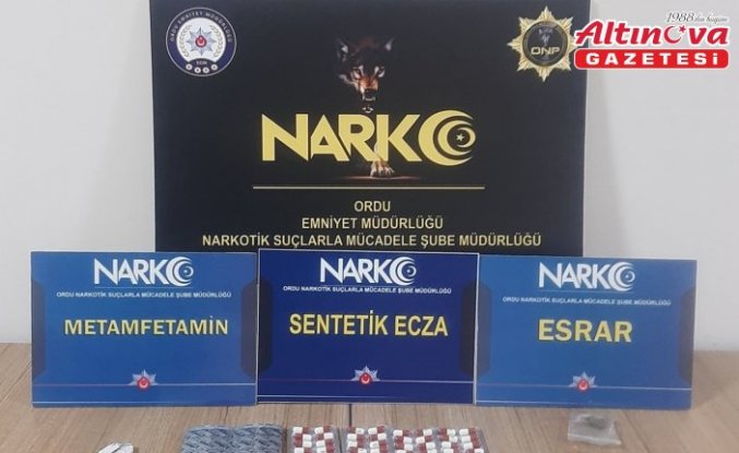 Ordu'da uyuşturucu ticareti yaptıkları iddiasıyla gözaltına alınan 6 zanlı tutuklandı